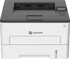 A Lexmark laser printer is shown from the front. Produktbild-Vorschau