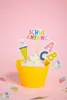 Partypicker Schulanfang 11cm - 8 Stück Produktbild-Vorschau 5