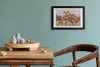 Bild 30x20 MDF-Rahmen, Wandkunst Giraffen und Zebras Produktbild-Vorschau 2