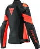 Blouson en cuir Dainese Racing 4 pour femme, noir/rouge, 40 Voir les images du produit 2