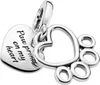 Pandora Herzen & Pfotenabdruck Charm-Anhänger 799360C00 Produktbild-Vorschau 9