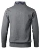 Maglione da uomo 2-in-1 con colletto e maniche lunghe Anteprima dell’immagine prodotto 4