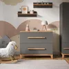 Přebalovací pult Vitalispa Malia Grey/Artisan 108 x 98 cm s Náhled obrázku produktu 5