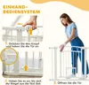Barrière de sécurité PawHut 76-104 cm Barrière d'escalier Voir les images du produit 6