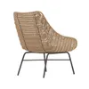 4-er Set Seilsessel Abeli 68 x 85 x 76 cm Seil Beige Stahl Produktbild-Vorschau 3