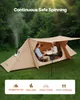 Kempinkový stan VEVOR, lehký bushcraft stan s přípojkou na Náhled obrázku produktu 4