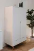 finori Göteborg 61 Kleiderschrank, weiß / Nachbildung Produktbild-Vorschau 5