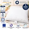 1-er Set | Kopfkissen 80x80 cm | Füllung: 1500 Gramm Daunen Produktbild-Vorschau 6