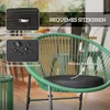 Outsunny polyratanový zahradní nábytek, venkovní lounge Náhled obrázku produktu 6
