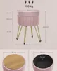 SONGMICS Sitzhocker, Hocker mit Stauraum, Samt Produktbild-Vorschau 8