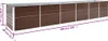 vidaXL Garten-Hochbeet Verzinkter Stahl 480x80x77 cm Braun Produktbild-Vorschau 5