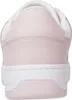 The back view of a pink and white sneaker. Náhled obrázku produktu