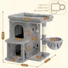 Katzenbaum de 65 cm - Tour spacieuse avec plateforme et Voir les images du produit 4