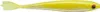 DAIWA Prorex Mermaid Shad DF 12,5 cm - UV Chartreuse Produktbild-Vorschau 3
