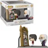 A product shot of a Funko Pop! vinyl figure set featuring Harry Potter and Albus Dumbledore with the Mirror of Erised, shown both in its packaging and as a standalone display. Produktbild-Vorschau