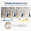 LED Schreibtischlampe dimmbar mit Akku – Doppelarm, 3 Produktbild-Vorschau 5