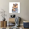 Poster - Poster ohne Rahmen - Anthropomorphisierung Bär Produktbild-Vorschau 6