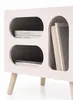 Relaxdays nachtkastje, Scandinavisch design, retro stijl, Productafbeelding-voorbeeld 7