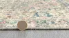 Outdoor Teppich Terasse Küche Balkon Vintage Stil Grau Pink Produktbild-Vorschau 4
