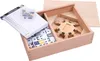 Domino Mexican Train D12 Deluxe Denkspiel im Holzkasten Produktbild-Vorschau 1
