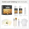 Kit per applicare foglia d'oro, contenente: vernice, 100 Anteprima dell’immagine prodotto 2
