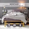Homestyle4u Bett 100x200 cm Jugendbett Bettgestell Holzbett Produktbild-Vorschau 2
