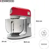 Kenwood kMix KMX750RD Küchenmaschine, 5 l Edelstahl Produktbild-Vorschau 2
