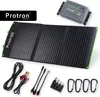 Protron Faltbares 100W Mono-Kristallin Solarmodul Produktbild-Vorschau 1