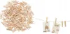 Mini-clips photo décoratifs en bois 100 pièces Voir les images du produit 7