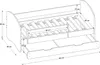 ACMA II Jugendbett Kinderbett 160 x 80 Junior-Bett Produktbild-Vorschau 5