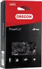 A product box for an Oregon PowerCut chainsaw chain. Produktbild-Vorschau