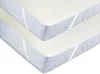 Matratzenschoner 2er Set, Baumwolle, 90x200 cm, rohweiß Produktbild-Vorschau 1