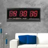 Veľké moderné LED digitálne nástenné hodiny Dátum Teplota Náhľad obrázku produktu 7