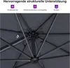 PURPLE LEAF Sonnenschirm 270 x 350 cm, Ampelschirm Groß, Produktbild-Vorschau 4