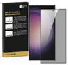 A product box with installation instructions and a screen protector next to a smartphone. Produktbild-Vorschau