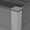vidaXL Tuinverhoger, WPC, 100 x 100 x 54 cm, grijs Productafbeelding-voorbeeld 5
