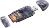 Hama lettore di schede USB3.0 SD/microSD, antracite Anteprima dell’immagine prodotto 2