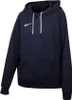 A navy blue Nike hoodie with white drawstrings and a white Nike logo on the chest. Anteprima dell’immagine prodotto