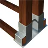 stojan na palivové dřevo 340x150mm Zn  (1ks) Náhled obrázku produktu 1