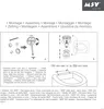 Deska sedesowa Pokrywa toalety MDF z mechanizmem cichego Podgląd zdjęcia produktu 5