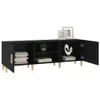 vidaXL TV-Schrank Schwarz 150x30x50 cm Holzwerkstoff Produktbild-Vorschau 4