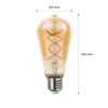 MasterLED E27 ST64 Filament LED - 4W 400lm - Leuchtmittel - Produktbild-Vorschau 3