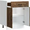 vidaXL Küchenunterschrank Kalmar Räuchereiche Holzwerkstoff Produktbild-Vorschau 5