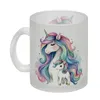 Einhorn-Mama mit Kind Glas Tasse Produktbild-Vorschau 2
