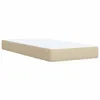 Boxspringbett mit Matratze Creme 90x200 cm Stoff 3286970 Produktbild-Vorschau 10