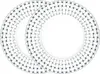 Nachtmann Bossa Nova Assiette plate 32 cm Set de 2 pièces Voir les images du produit 1