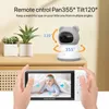 Tuya Smart – Drahtloses Video-Babyfon mit 5-Zoll-Display Produktbild-Vorschau 2