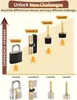 38+4 Teiliges Lockpicking Set 38-Teiliges Dietrich Set mit Produktbild-Vorschau 3