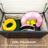 Gartenbox Metall 450L Kissenbox mit doppelwandig Deckel 120 Produktbild-Vorschau 4