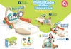 Eco Toys 3-in-1 Spielteppich und Laufwagen Orange HC623152 Produktbild-Vorschau 7